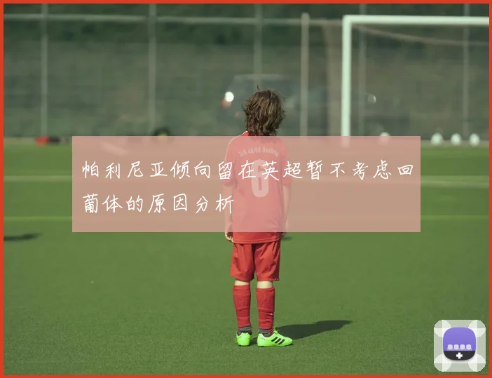 帕利尼亚倾向留在英超暂不考虑回葡体的原因分析